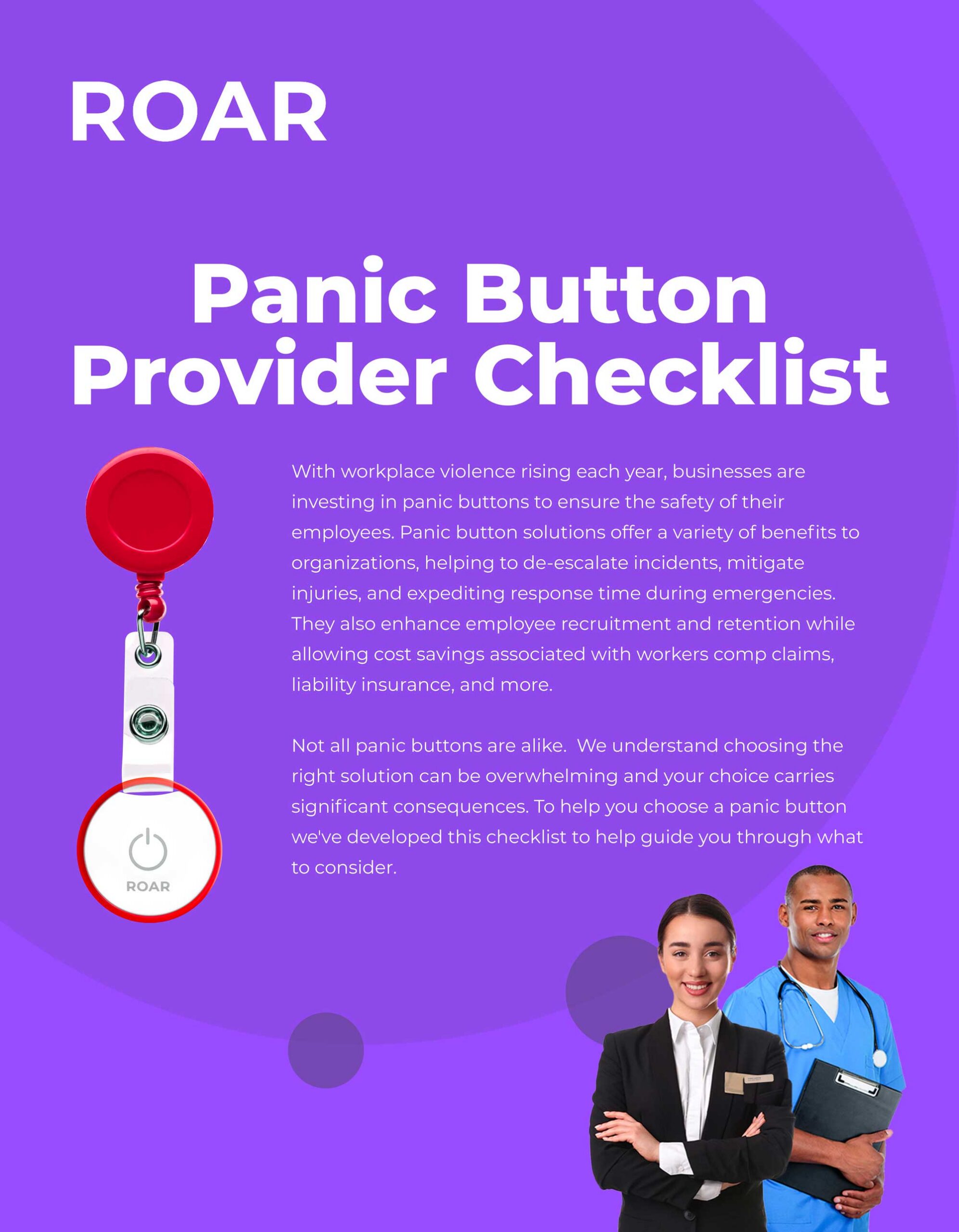 Panic Button Partner Checklist