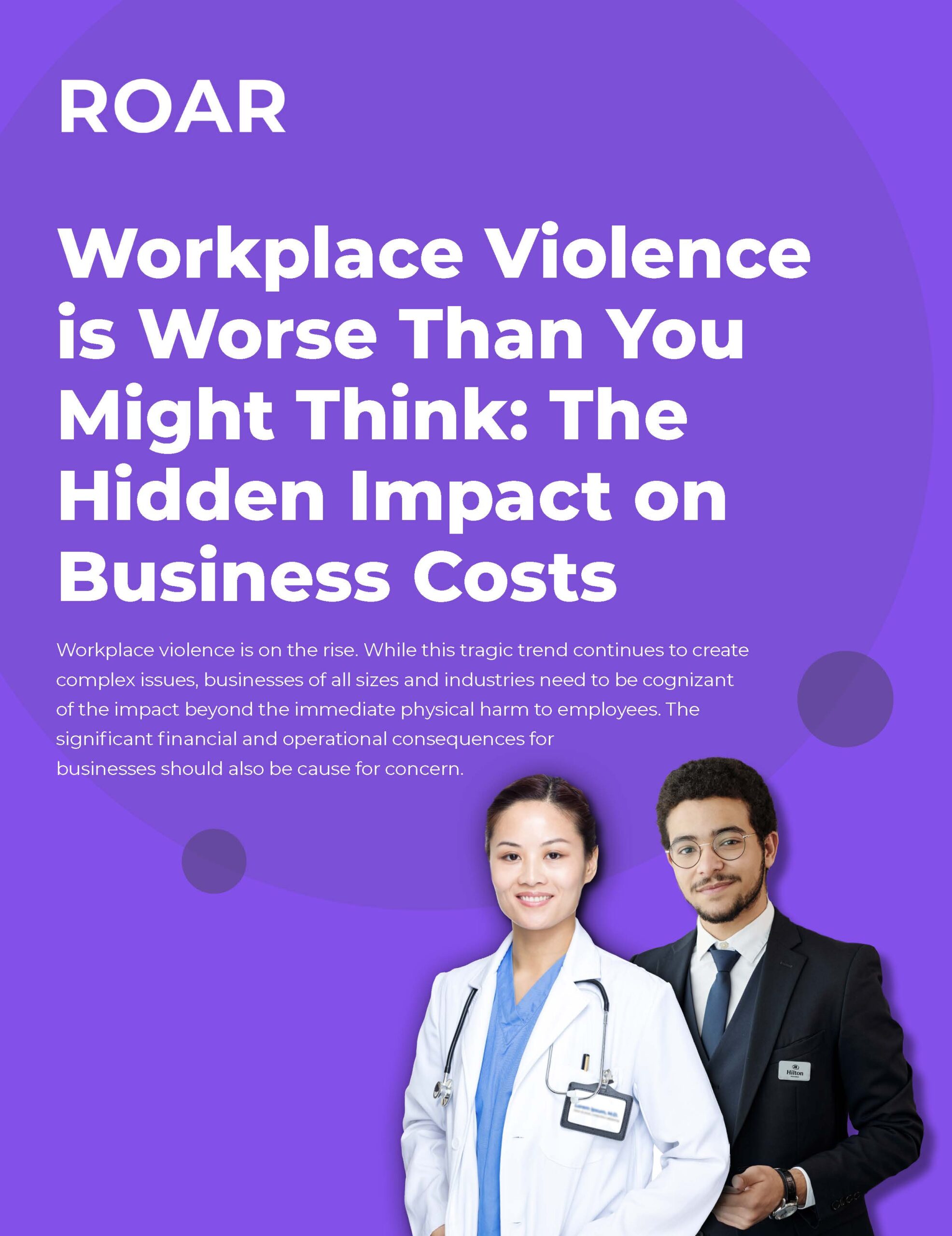 Workplace Violence Impact On Business Costs